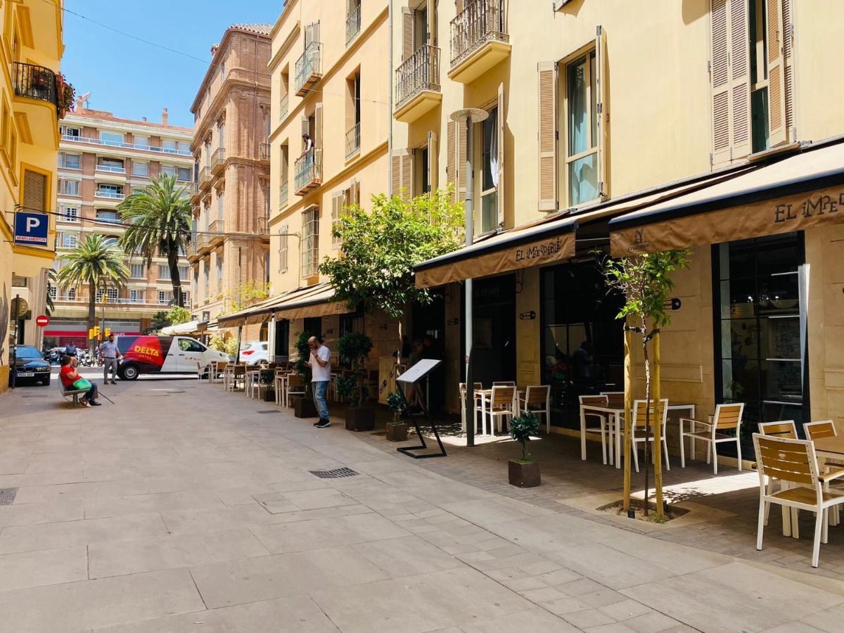 Soho Amplio Apartamento En El Centro De La Malaga Luaran gambar